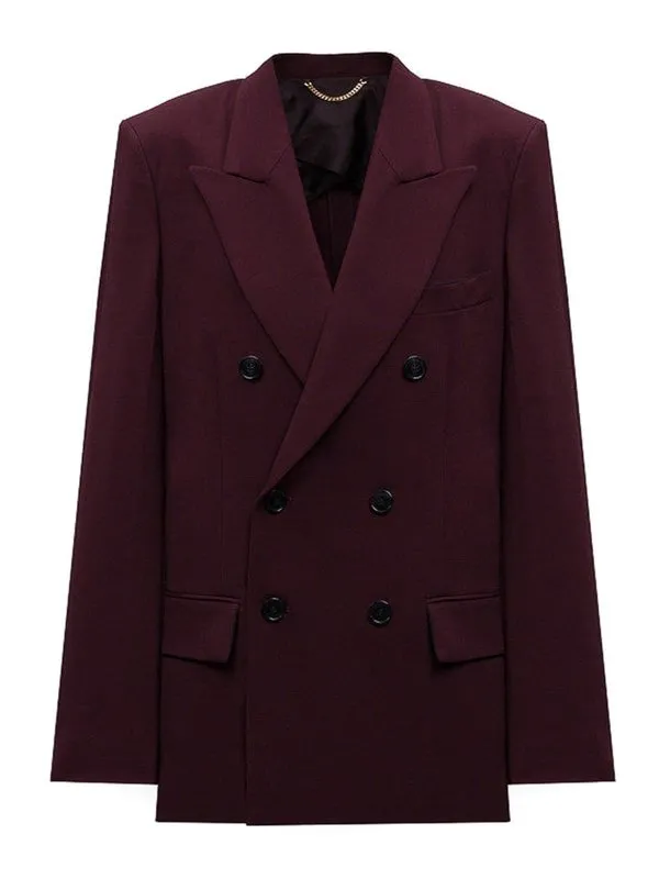 Victoria Beckham Blazer - Bordeaux - Bordeaux | 1225WJK06543A9104