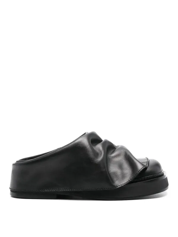 The Attico Mules - Noir - Noir - Femme | SH0855LBT19AA100