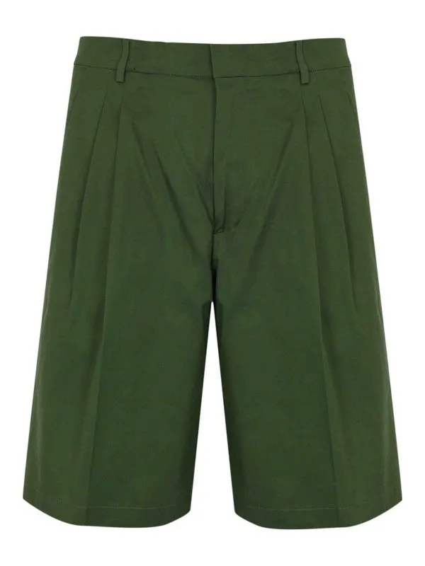 Amaranto Short - Vert Foncé - Vert Foncé - Homme | B6D005319M