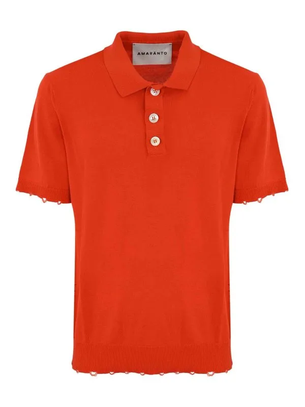 Amaranto Polo - Orange - Orange - Homme | B9D0057D33M