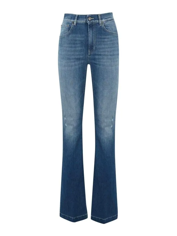 Dondup Jean Bootcut - Délavé - Délavé | DP728DS0145DIL9800
