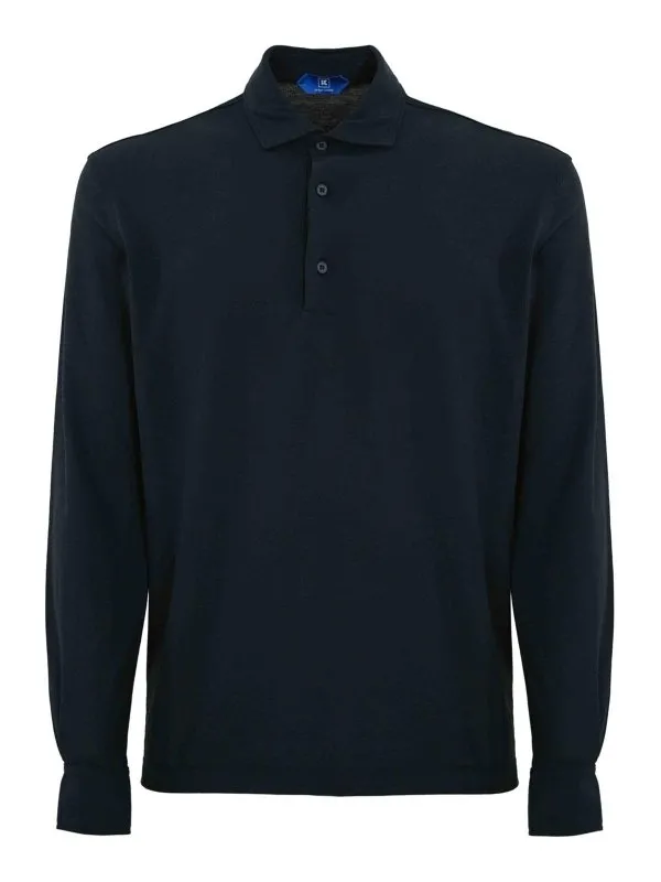 Kired Polo - Bleu - Bleu - Homme | W81210POSITANO31 | thebs.com