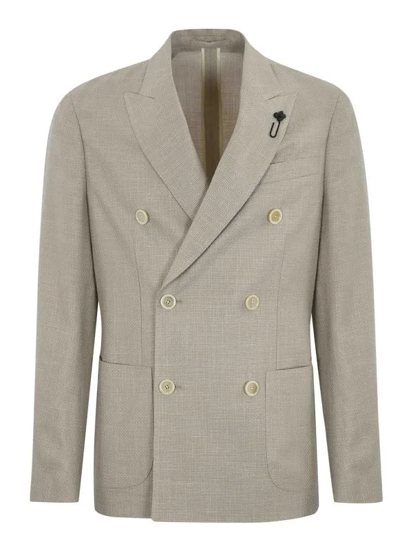 Lardini Veste Casual - Beige - Beige | ES6203E77ESIF64523150