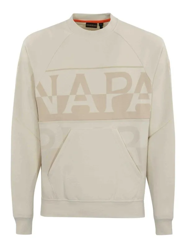 Napapijri Sweat-Shirts - Blanc - Blanc - Homme | NP0A4IMSN1A1