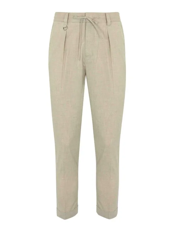 Paolo Pecora Pantalons Décontractés - Beige Clair | B03252321990