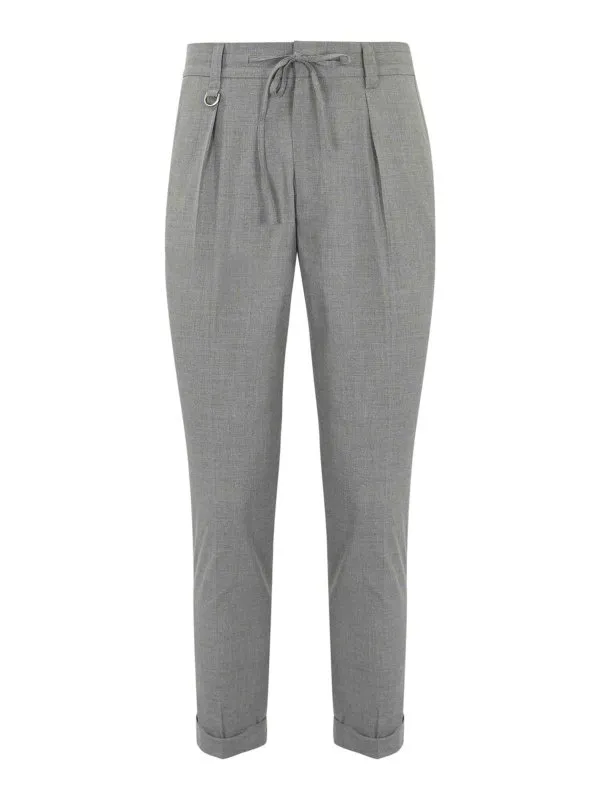Paolo Pecora Pantalons Décontractés - Gris - Gris | B03252328993