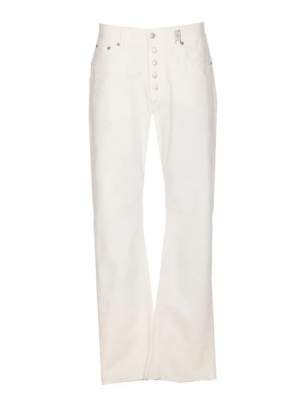 Alexander Mcqueen Jean Bootcut - Blanc - Blanc | 828714QYAAE9000