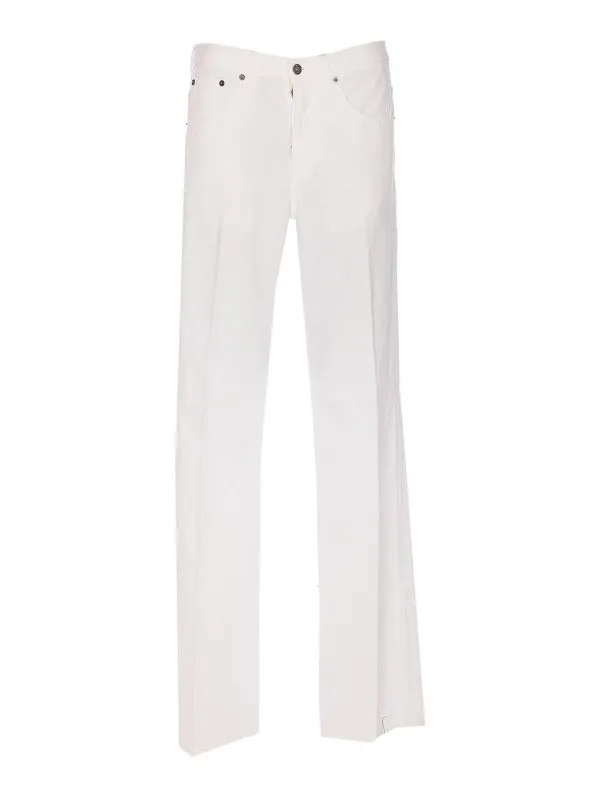 Dondup Pantalons Décontractés - Blanc - Blanc | DP427BFE020BM5000