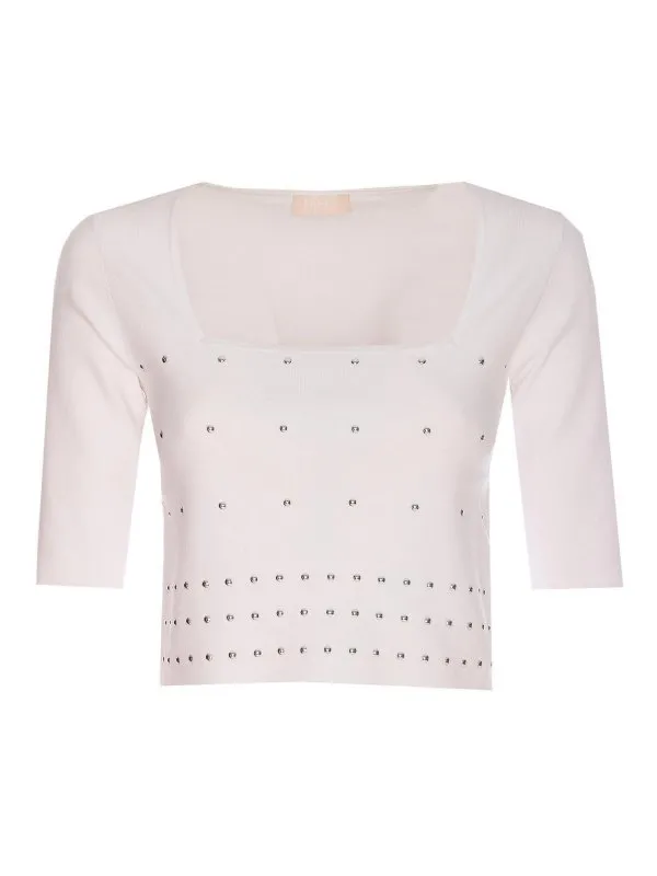 Liu Jo Top - Blanc - Blanc - Femme | WA5206MS99E10701