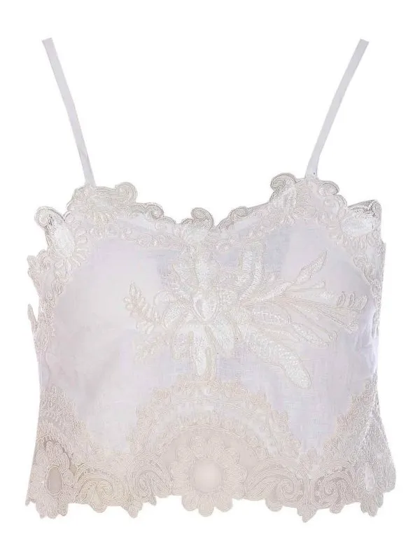 Maurizio Miri Top - Blanc - Blanc - Femme | W08100679