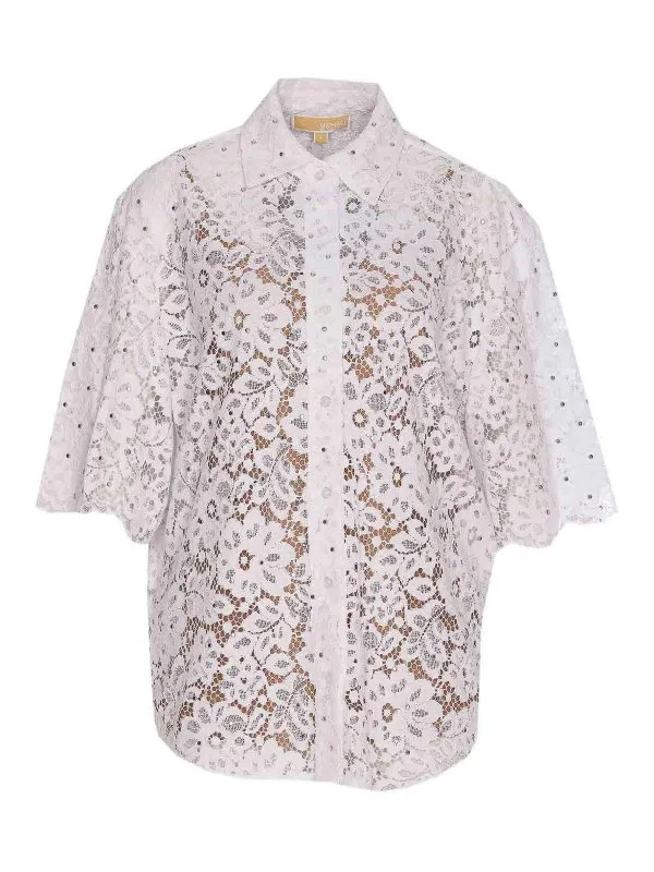 Michael Michael Kors Chemise - Blanc - Blanc | MS540SXGTA100