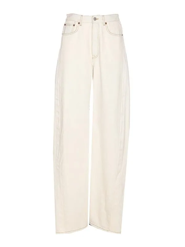 MM6 Maison Margiela Jean Bootcut - Blanc | S62LB0190M30018963