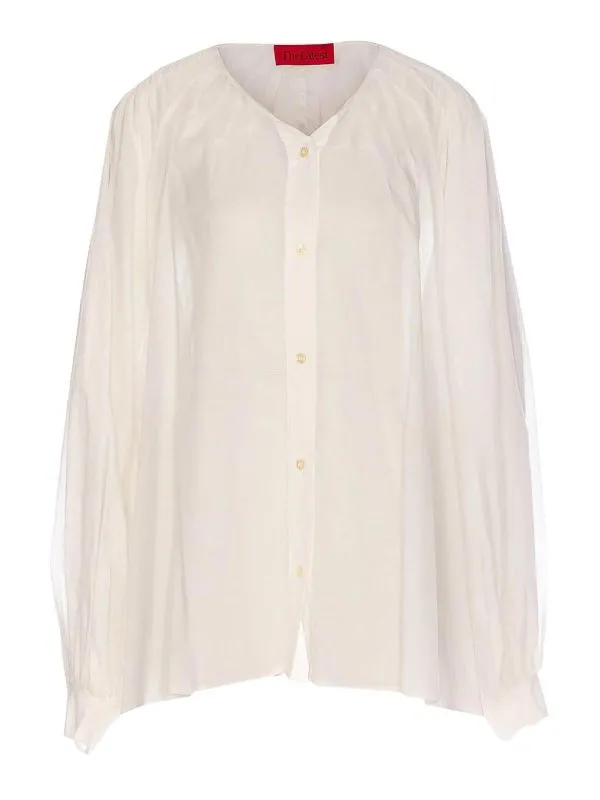 Thelatest Blouse - Blanc - Blanc - Femme | 6003T0172T0001