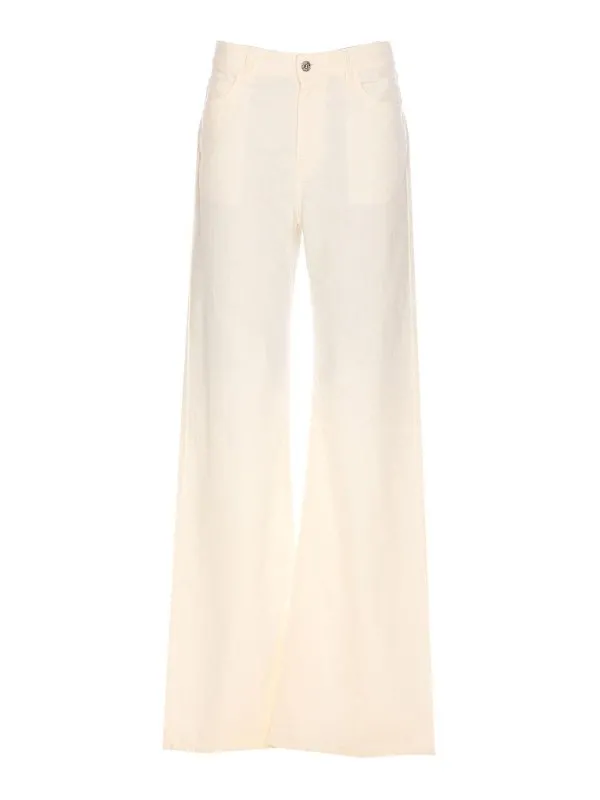 True Avenue Jean Bootcut - Blanc - Blanc - Femme | CLARAIVORY