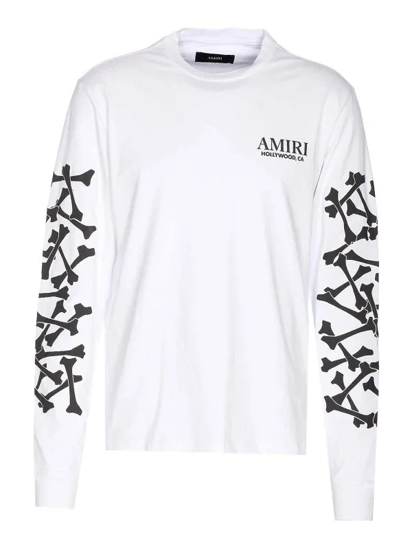 Amiri Top - Blanc - Blanc - Homme | JYTE1076WHITE | thebs.com