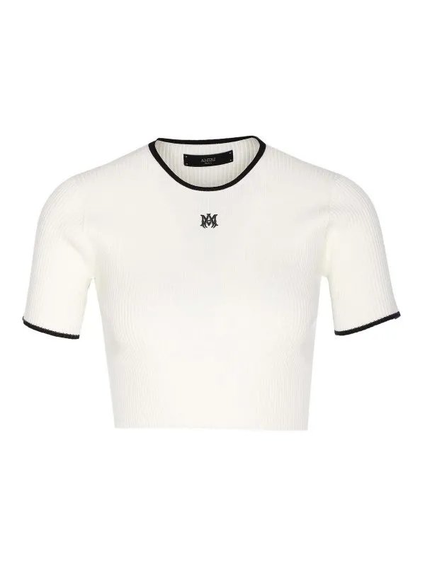 Amiri T-Shirt - Blanc - Blanc - Femme | KNTE1008IVORY