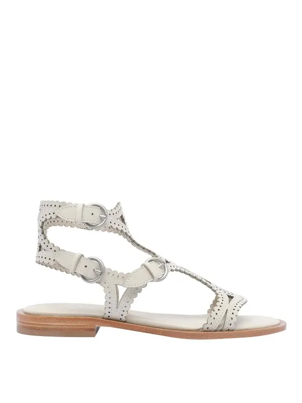 Ash Sandales - Blanc - Blanc - Femme | PAPRIKA02 | thebs.com