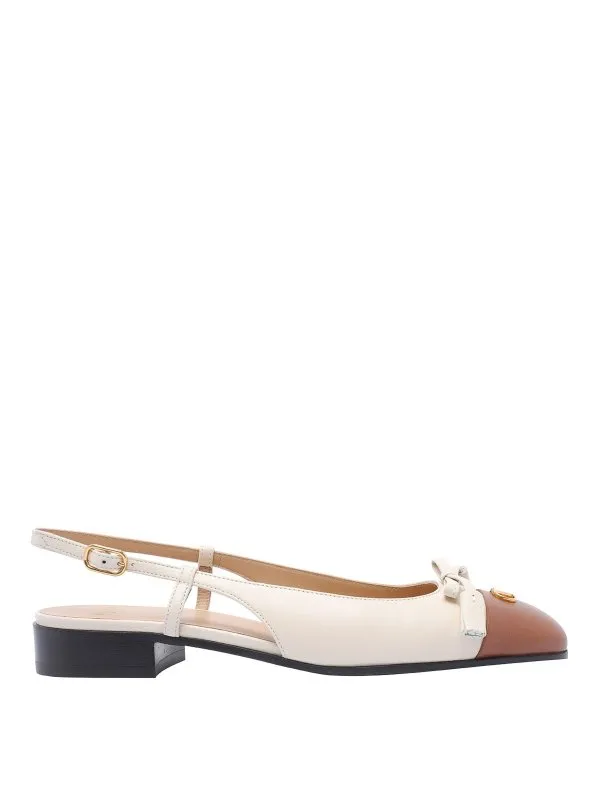 Valentino Garavani Ballerines - Blanc - Blanc - Femme | S0MH0DDTAHA