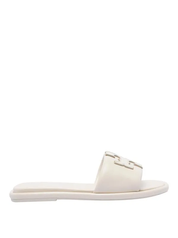 Tory Burch Tongs - Blanc - Blanc - Femme | 79985100 | thebs.com