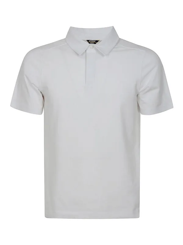 K-way Polo - Blanc - Blanc - Homme | K5135IW001 | thebs.com