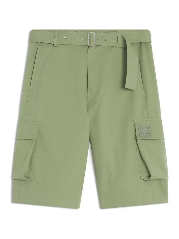Maison Kitsuné Short - Vert - Vert - Homme | OM01405WW902677