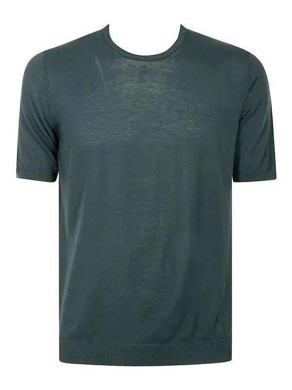 Roberto Collina T-Shirt - Vert - Vert - Homme | RB10021GREEN