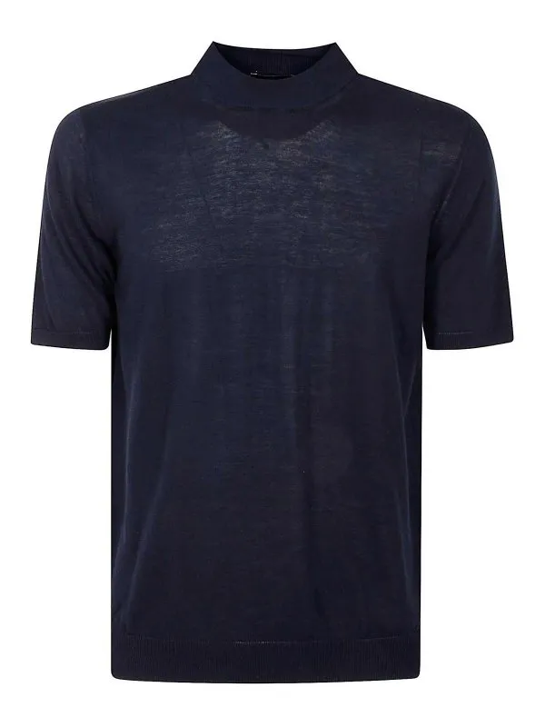 Roberto Collina T-Shirt - Bleu Foncé - Bleu Foncé | RB10023NAVY