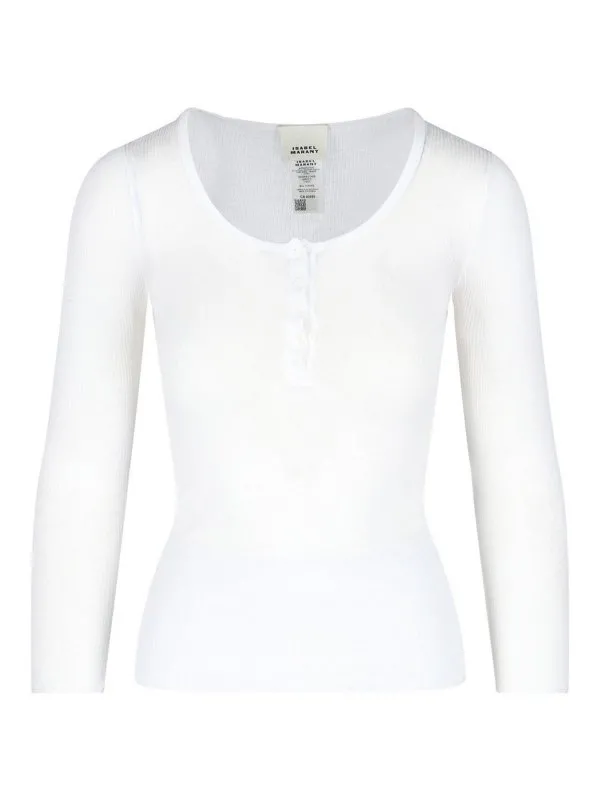 Isabel Marant Top - Blanc - Blanc - Femme | T0020FBC1N03I20WH
