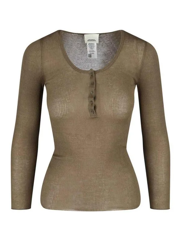 Isabel Marant Top - Vert - Vert - Femme | T0020FBC1N03I67KI