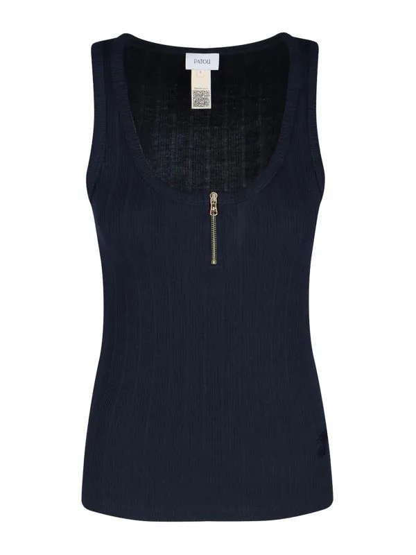 Patou Top - Bleu - Bleu - Femme | JE1499971699N | thebs.com
