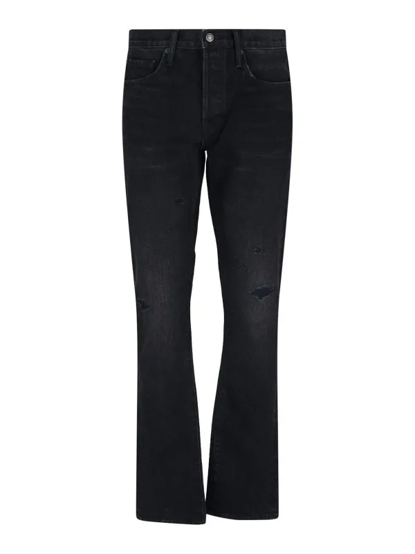 Tom Ford Jean Bootcut - Noir - Noir - Homme | DPH001DMC058S25LB700