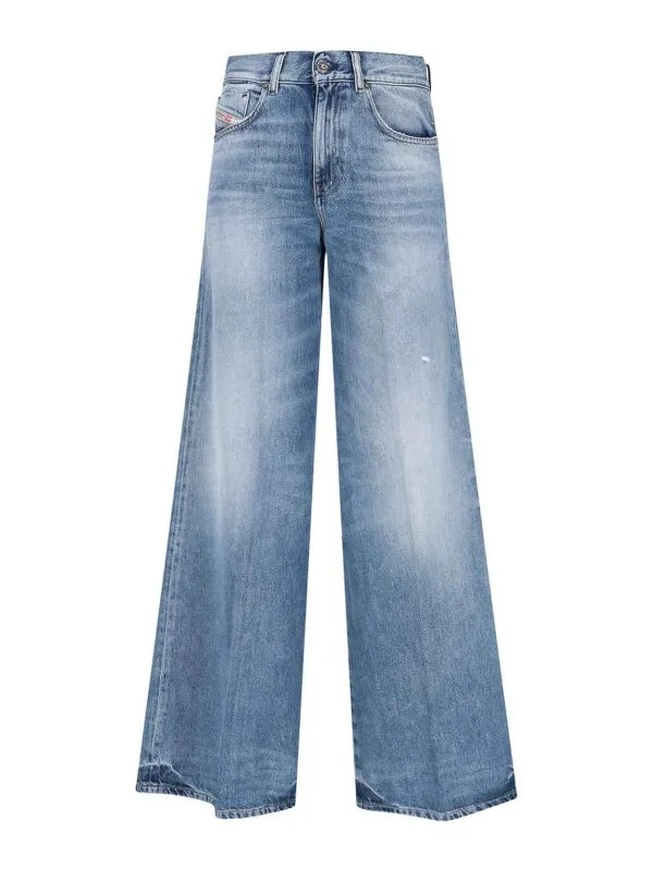 Diesel Jean Bootcut - Bleu - Bleu - Femme | A0362409M0701