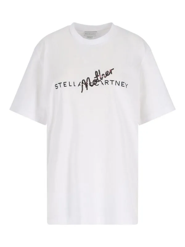 Stella Mccartney T-Shirt - Blanc - Blanc - Femme | 6J01583SPZ969000