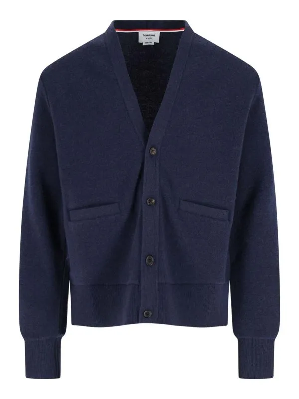 Thom Browne Cardigan - Bleu - Bleu - Homme | MJT540AJ0217415