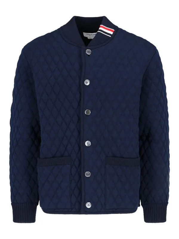 Thom Browne Veste Casual - Bleu - Bleu - Homme | MKJ138AY1029415