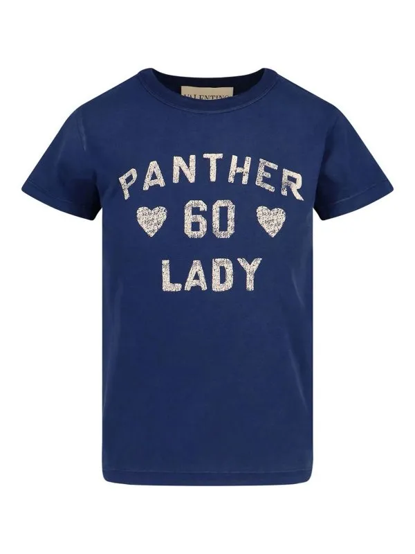Valentino T-Shirt - Bleu - Bleu - Femme | 7B3MG24Y9GLAKP