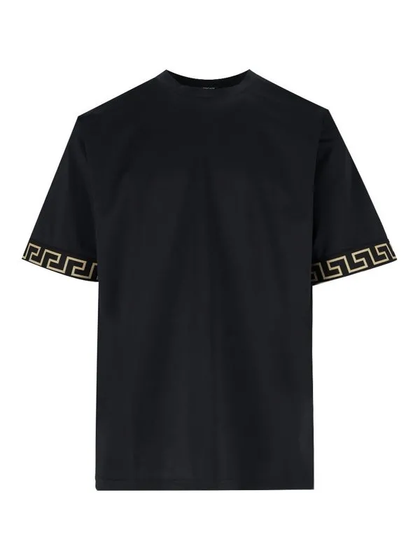 Versace T-Shirt - Noir - Noir - Homme | 10040791A11119A80G