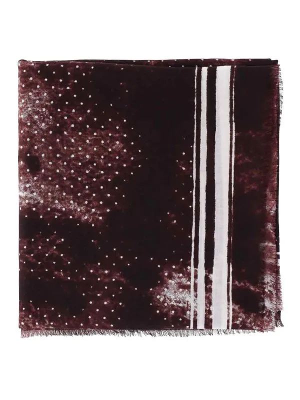 Destin Écharpe - Rouge - Rouge - Femme | JILQUASCDOPO