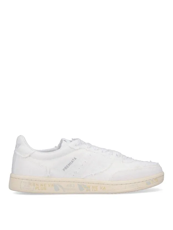 Premiata Baskets - Blanc - Blanc - Homme | BSKTCLAY7533