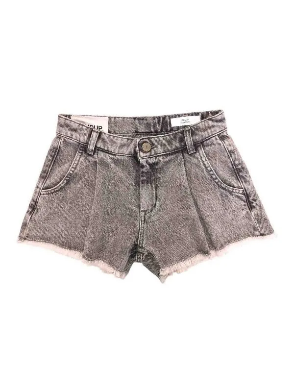 Dondup Short - Gris - Gris - Fille | DFBE108CDF0215999