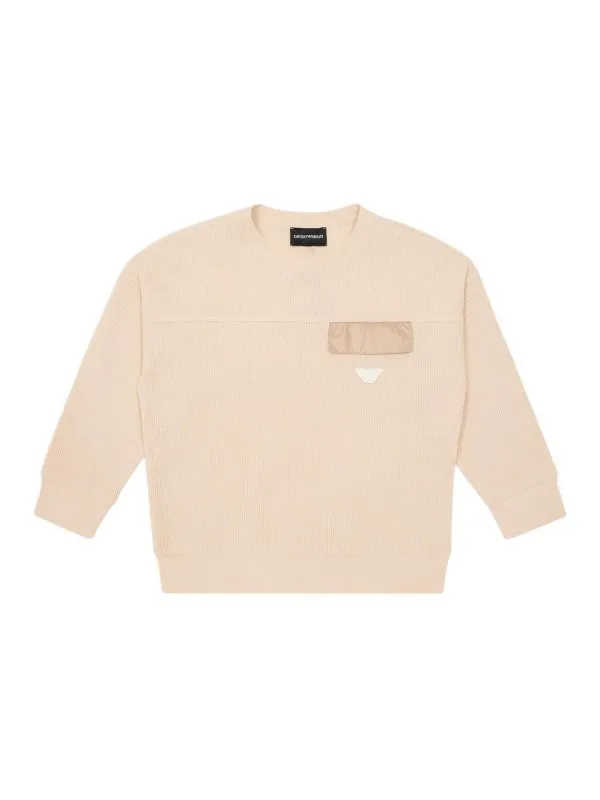 Emporio Armani Sweat-Shirts - Beige - Beige | EB000243AF13575U1081