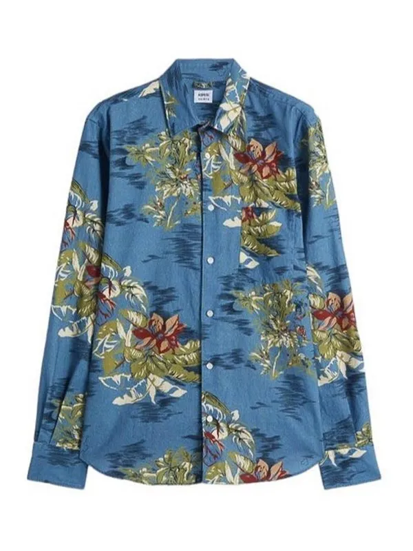 Aspesi Chemise - Bleu - Bleu - Homme | CE36P11260342 | thebs.com