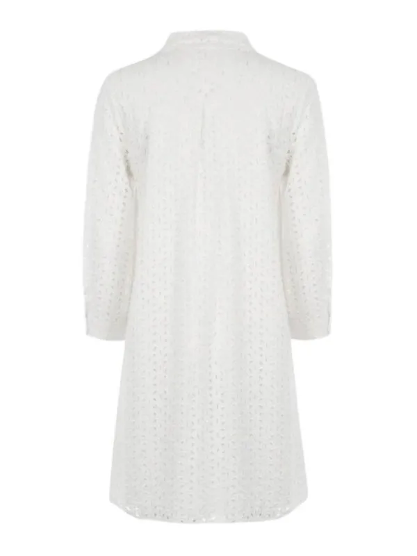 Mc2 Saint Barth Robe Au Genou - Blanc - Blanc | HELE00204431F