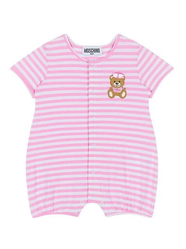 Moschino Kids Combinaison - Rose - Rose - Fille | MUY052LBE0584516