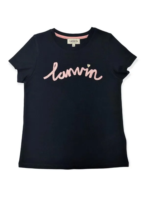 Lanvin T-Shirt - Bleu - Bleu - Fille | N15056859 | thebs.com