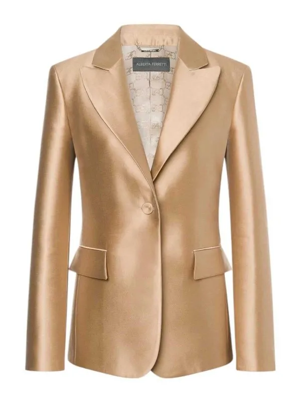 Alberta Ferretti Veste Casual - Beige - Beige | 051366250511