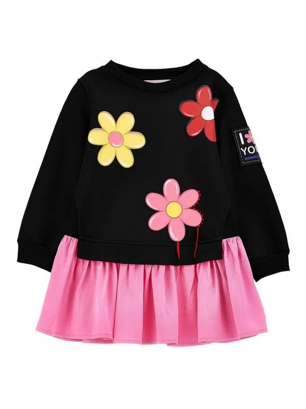 Monnalisa Sweat-Shirts - Noir - Noir - Fille | 19D91840100050