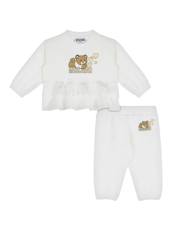 Moschino Kids Combinaison - Beige - Beige | MDK02ZLDA1610063