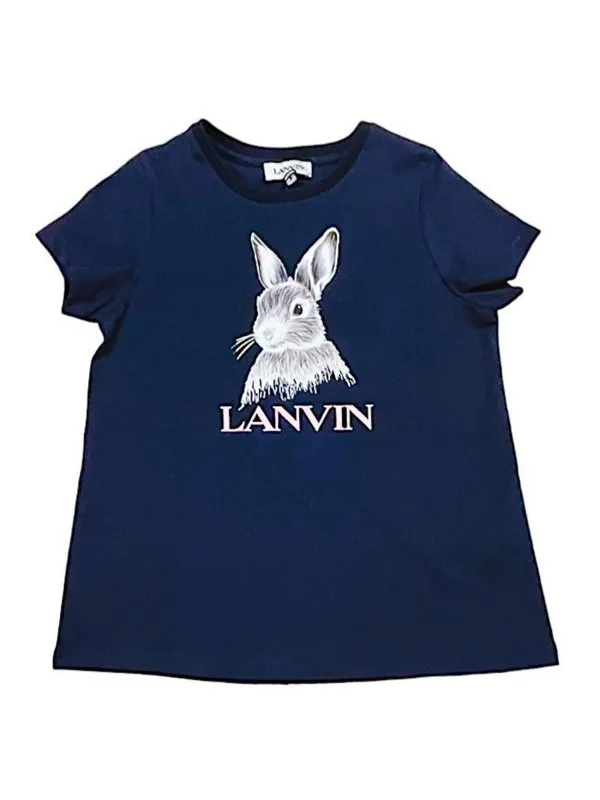Lanvin T-Shirt - Bleu - Bleu - Fille | N15105859 | thebs.com