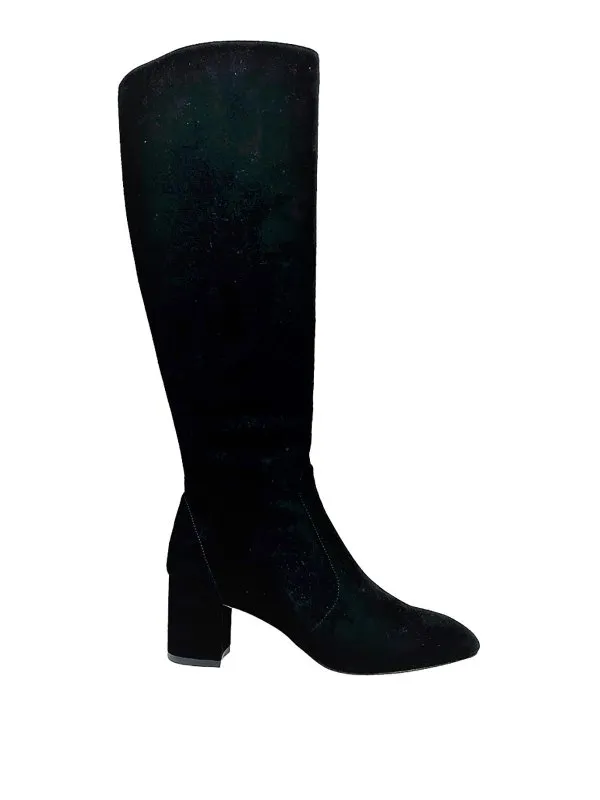 Stuart Weitzman Bottes - Noir - Noir | YULIANA60KNEEHIGTHZIPBOOT